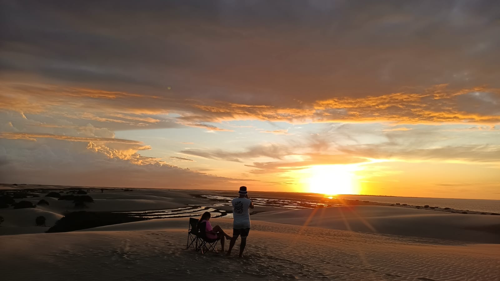 Passeio do por do sol